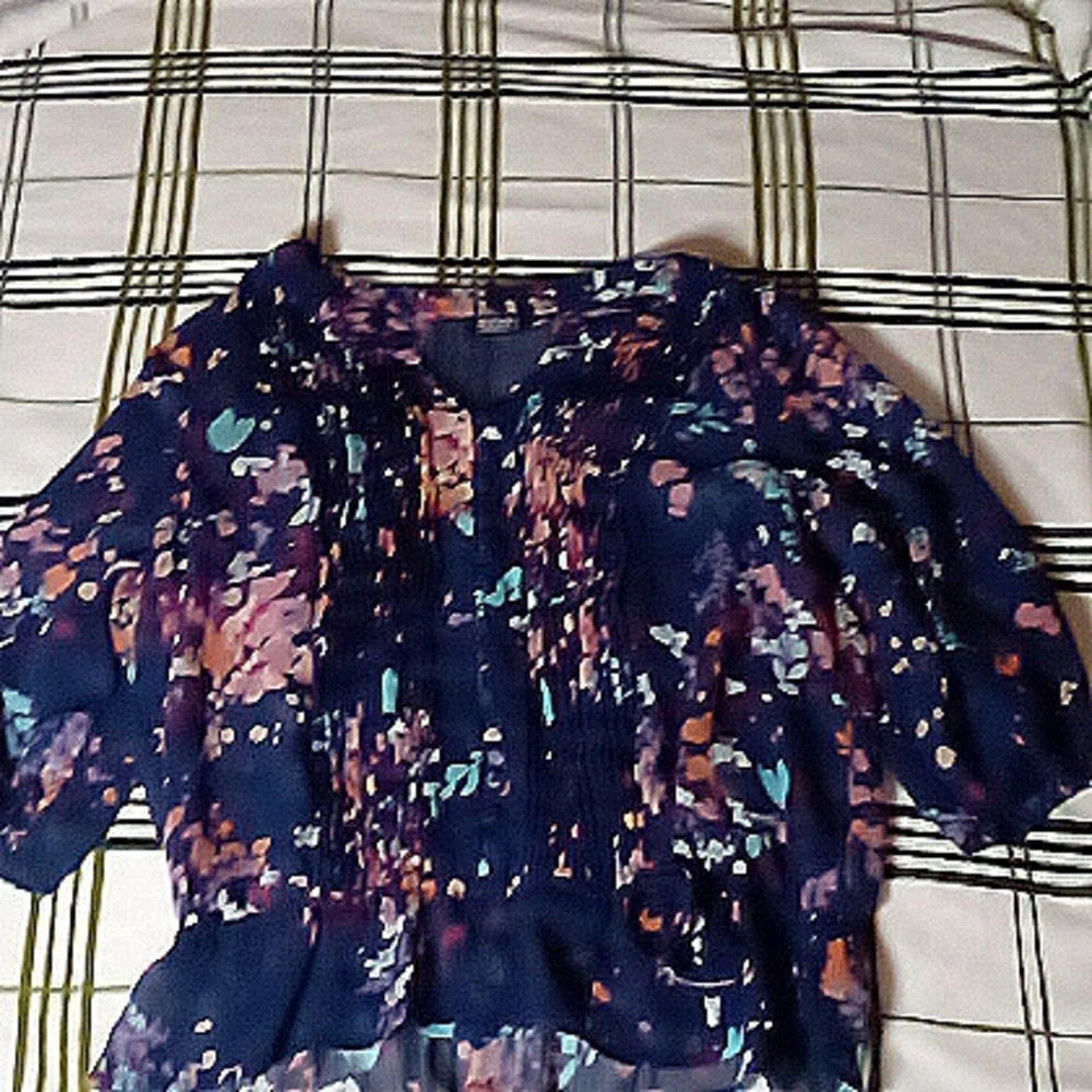 A.n.a floral blouse Petite